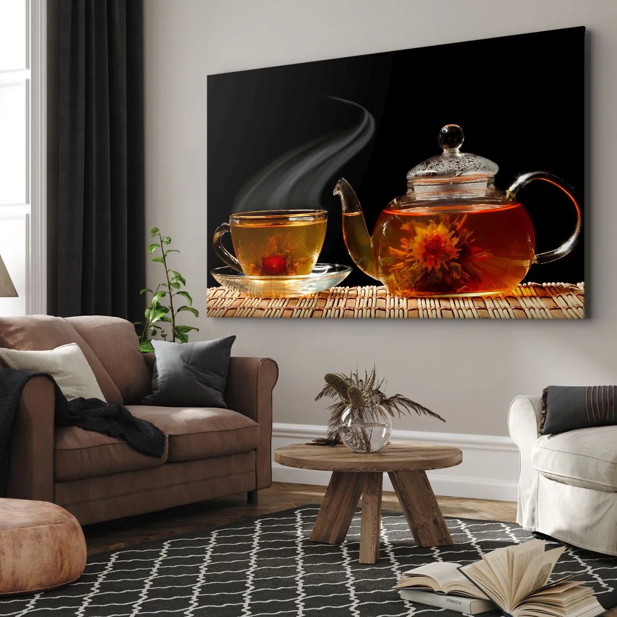 Obraz na plátne - Mágia a umenie varenia čaj - 120x80 cm