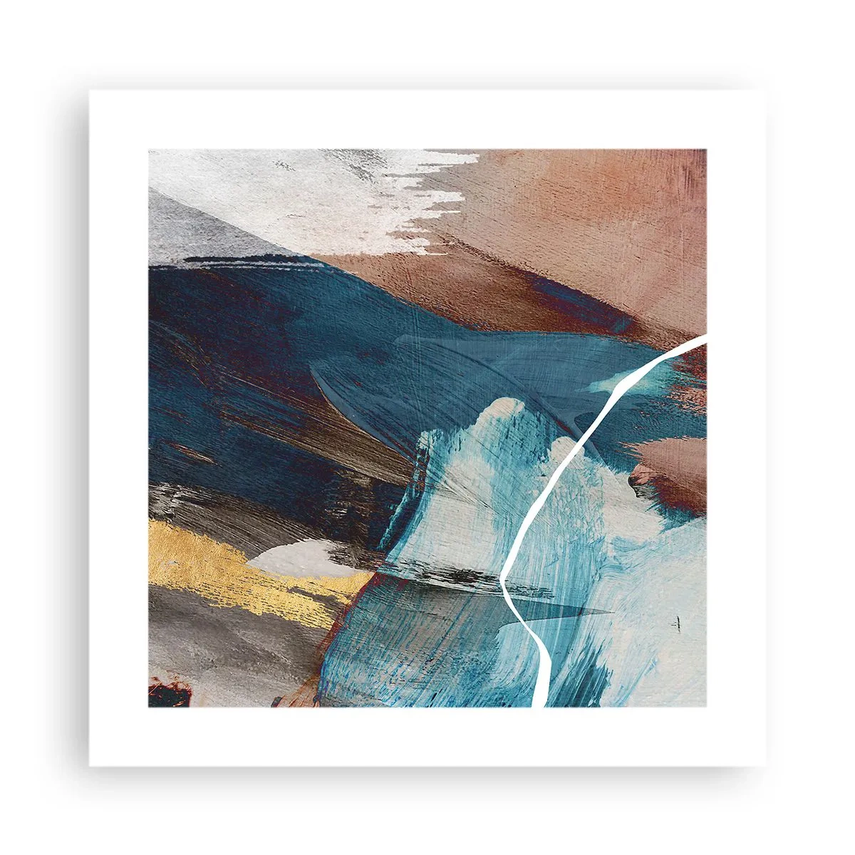 Plagát - Na plno a s energiou - 40x40 cm