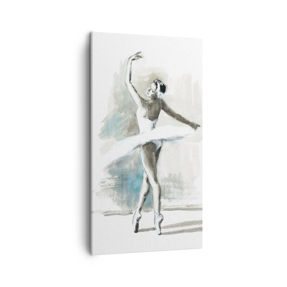 Obraz na plátne - Zakliata do labute - 45x80 cm