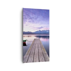 Obraz na plátne - Priateľské ticho - 65x120 cm