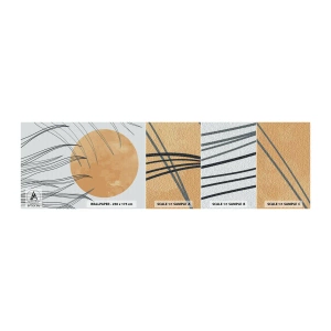 Vzorka samolepiacej fototapety Deluxe Sticker - Vždy ku slnku - slnko, Minimalizmus, Kus - 100x30 cm