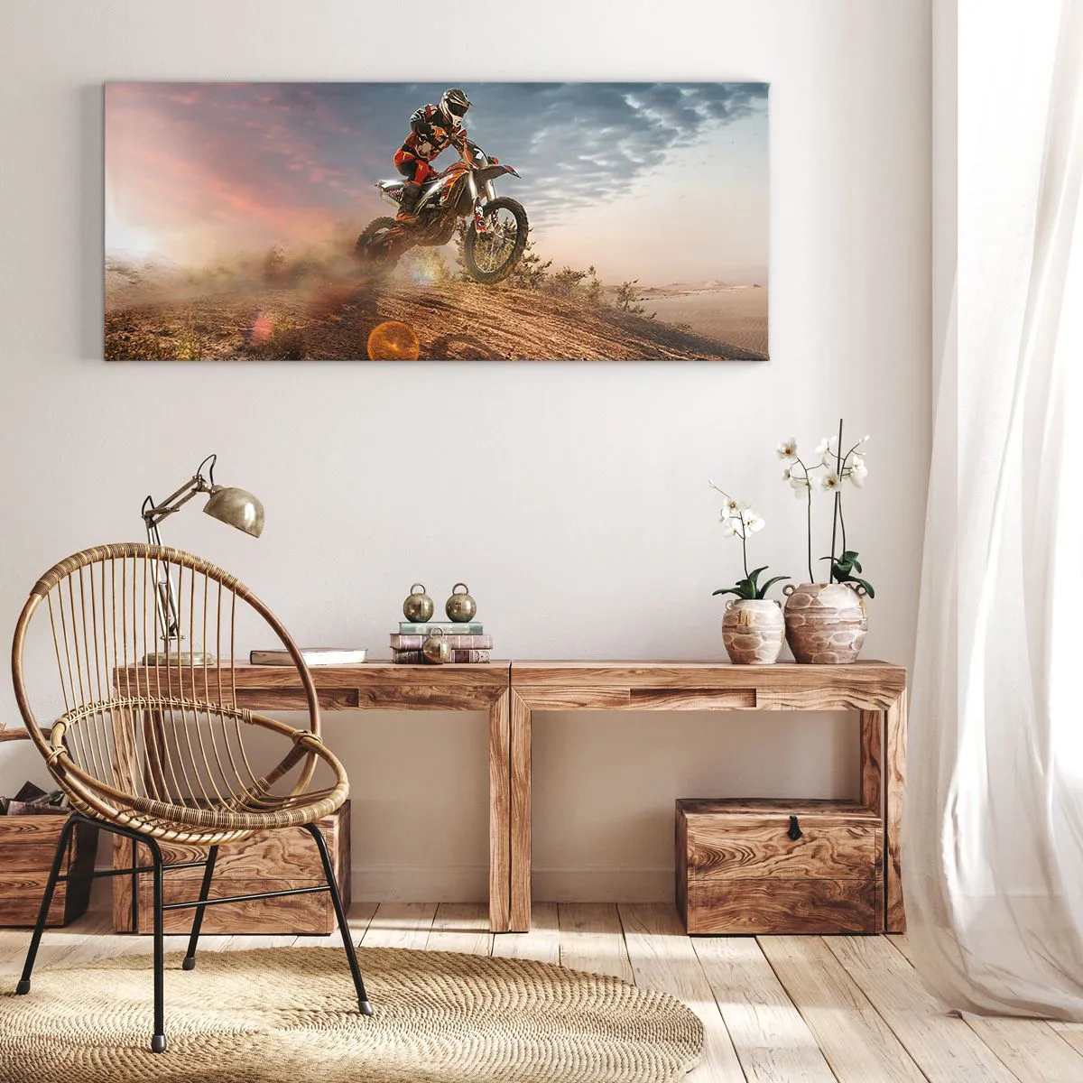Obraz na plátne - Pre víťazstvo - 140x50 cm