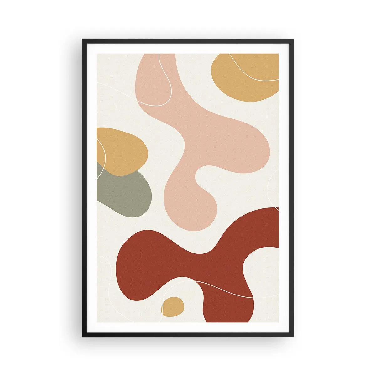 Plagát v čiernom ráme - Klikiháky - 70x100 cm