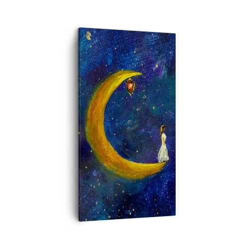 Obraz na plátne - Volanie sveta - 45x80 cm