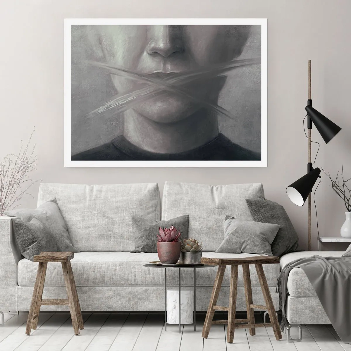 Plagát - Ani slovo - 91x61 cm