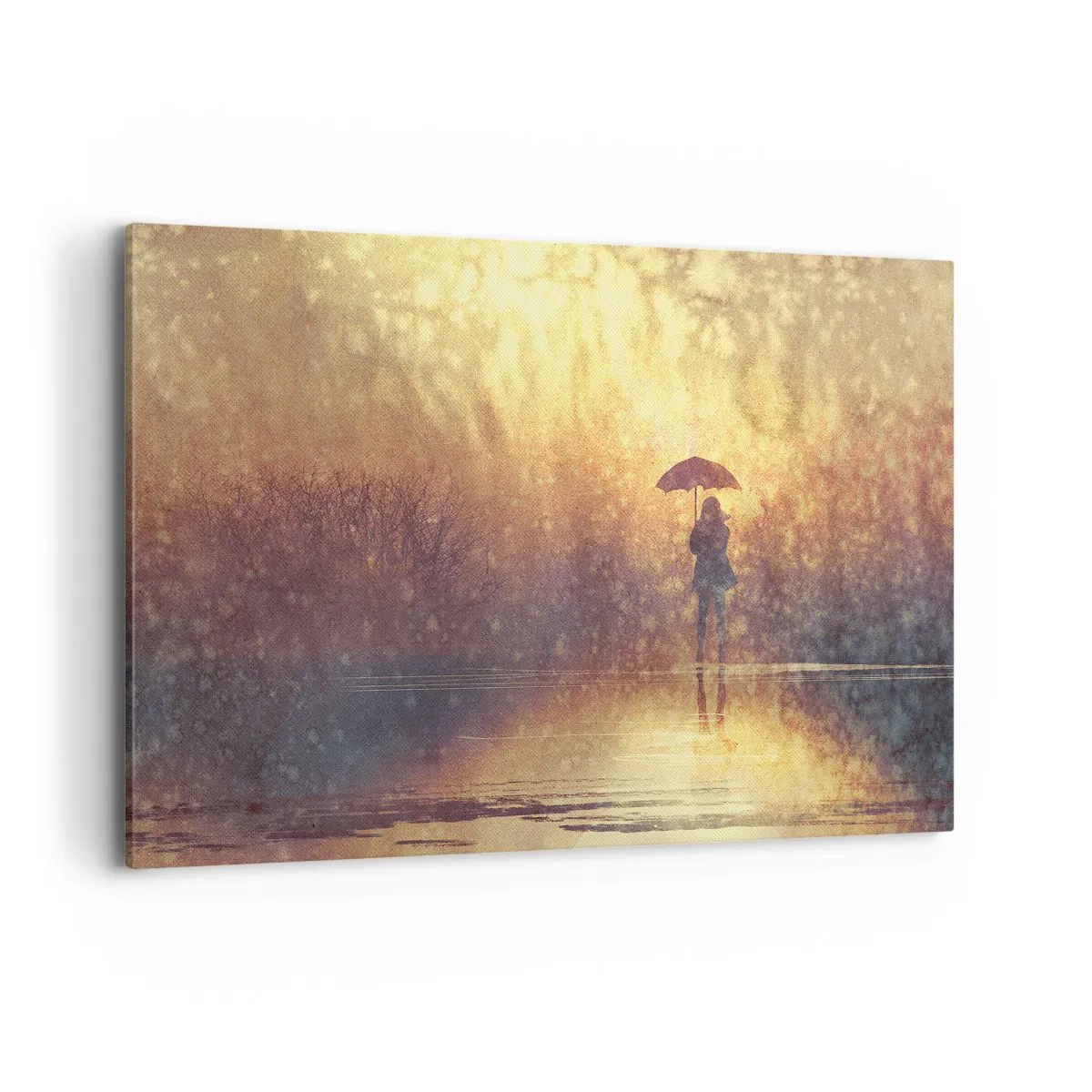 Obraz na plátne - Cítim, že sa na mňa niekto pozerá - 100x70 cm