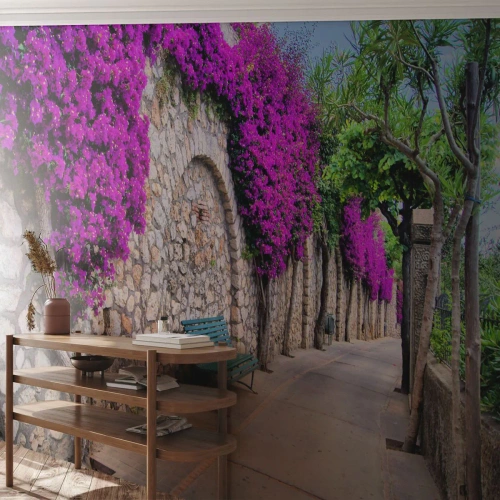 Fototapeta Standard Eco - Stretnime sa čo najrýchlejšie - Mesto, Kvety, Taliansko - 500x350 cm