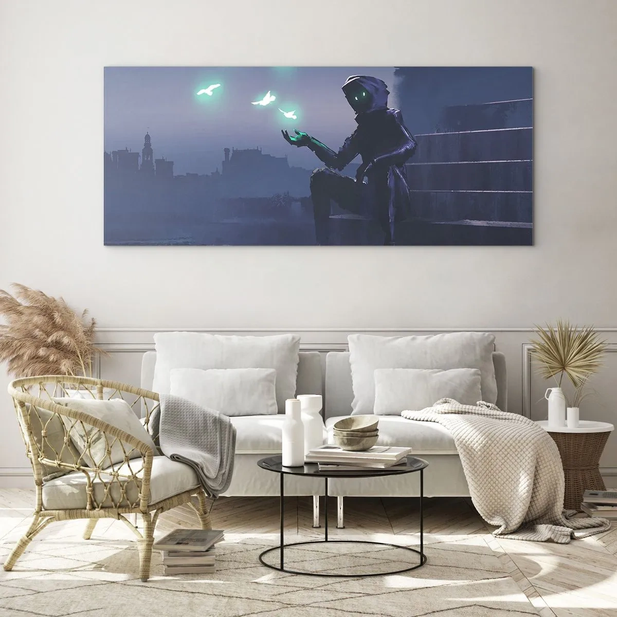 Obraz na skle - Život sa vráti - 100x40 cm