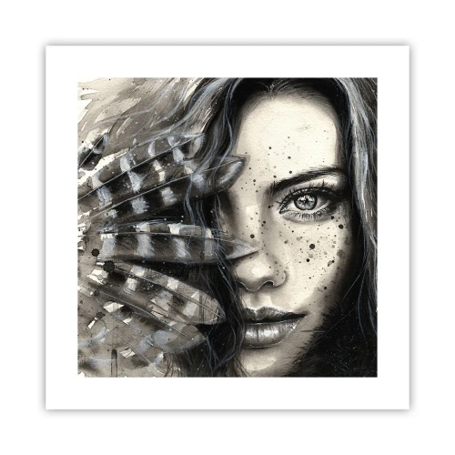 Plagát - Divoká krása - 40x40 cm