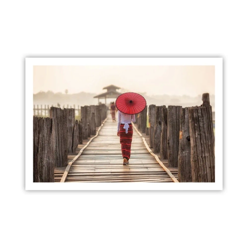 Plagát - Na starom moste - 91x61 cm