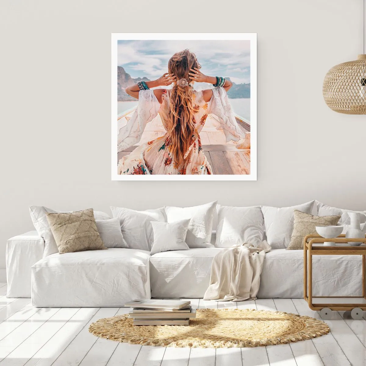 Plagát - Na ceste ku šťastiu - 40x40 cm