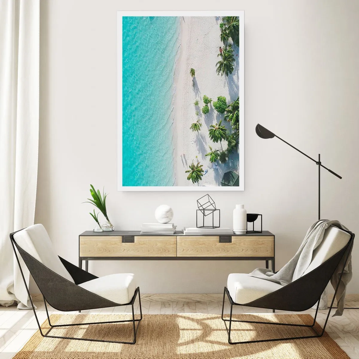 Plagát - Dovolenka v raji - 50x70 cm