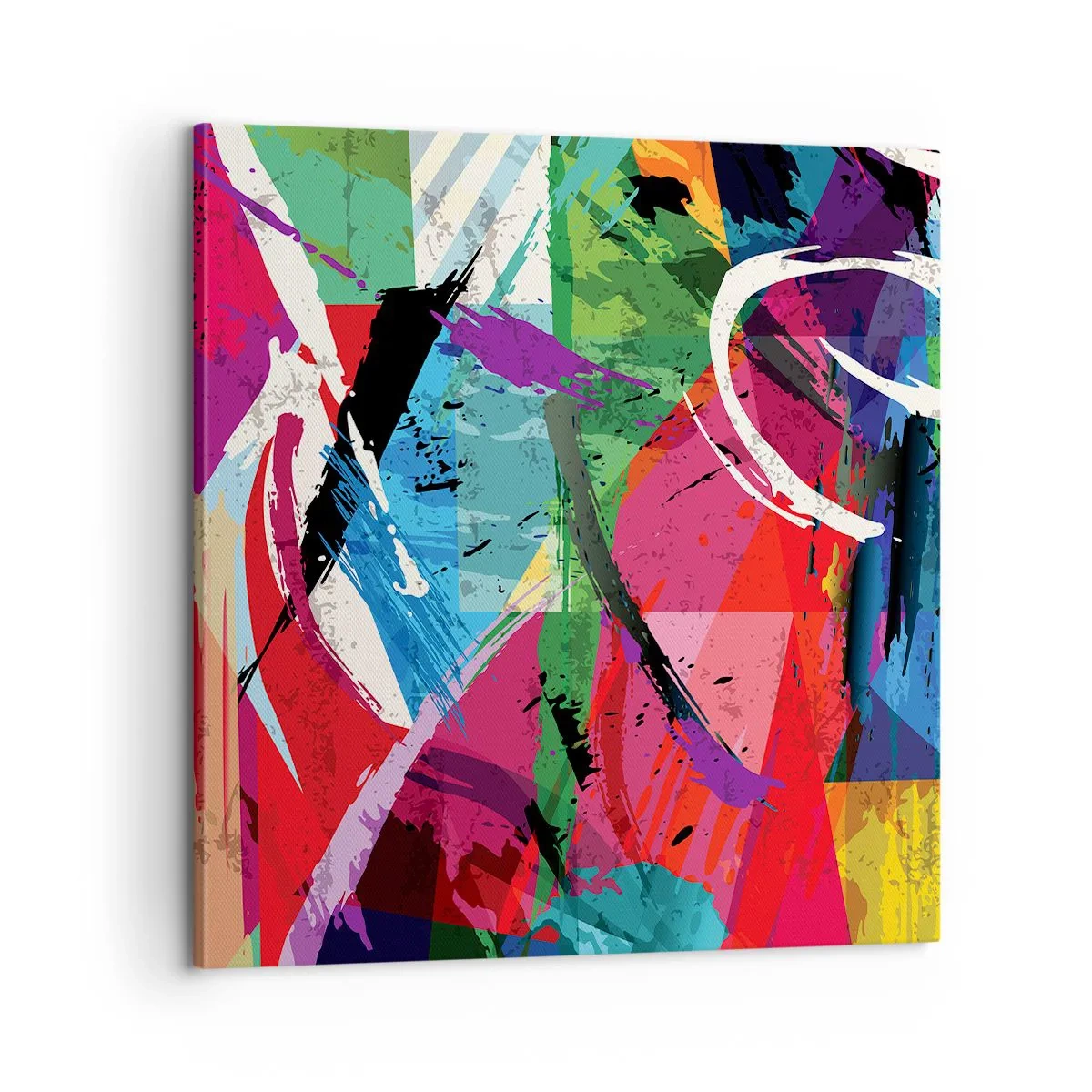 Obraz na plátne - Rýchlo, živo a čulo - 60x60 cm