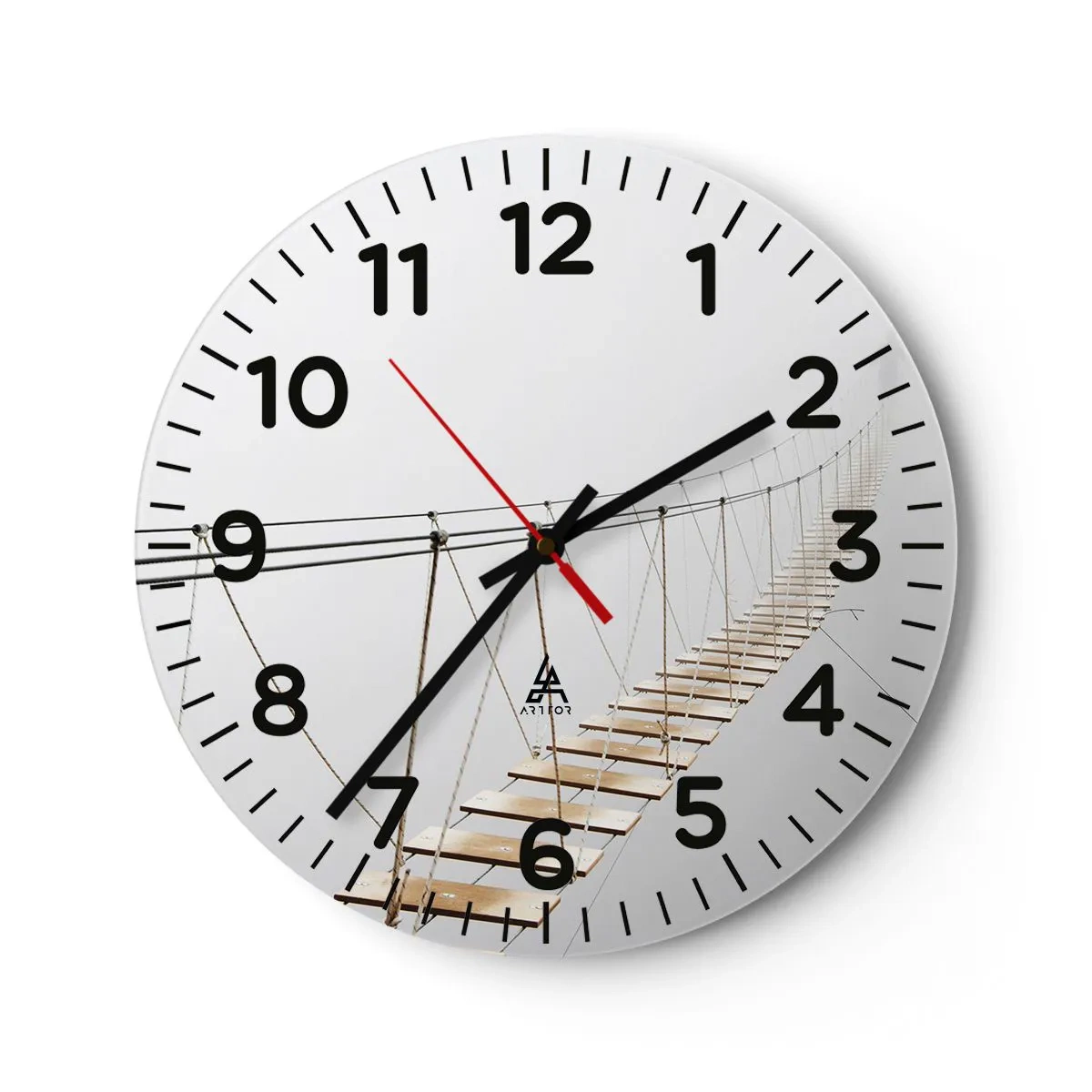 Nástenné hodiny - Kam vás zavedie? - 30x30 cm