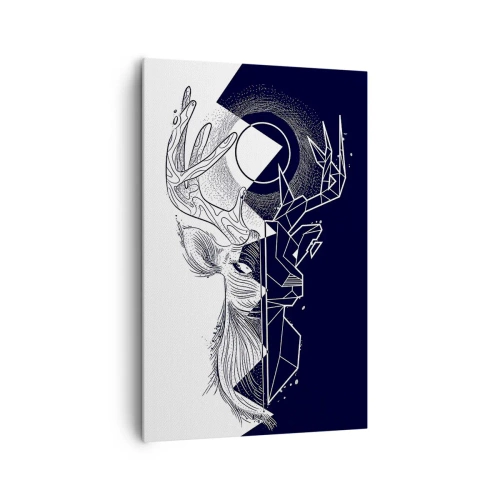 Obraz na plátne - Boj a jednota opakov - 80x120 cm