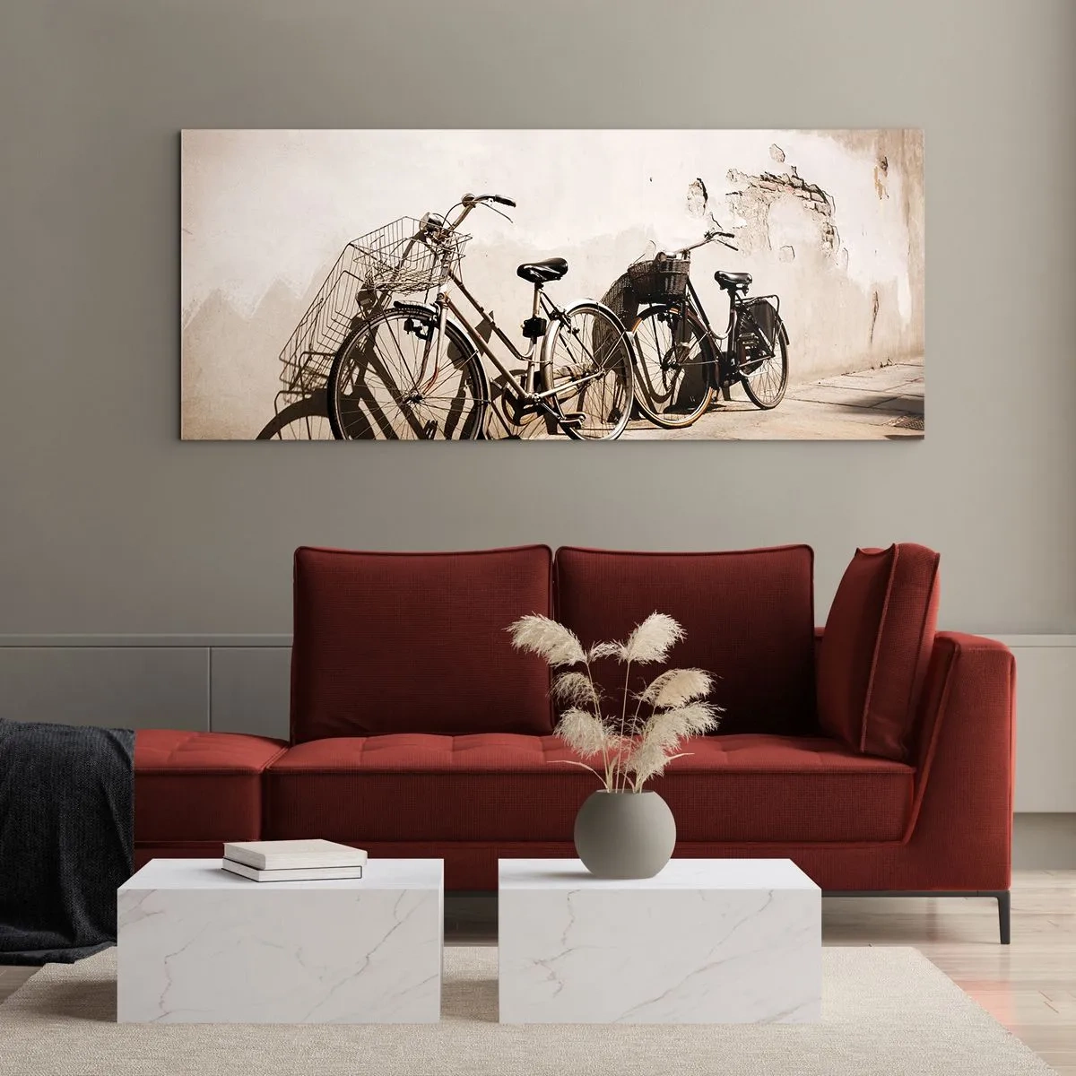 Obraz na skle - Nezabudnuteľné kúzlo minulosti - 100x40 cm