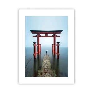 Plagát - Japonské zamyslenie - 30x40 cm