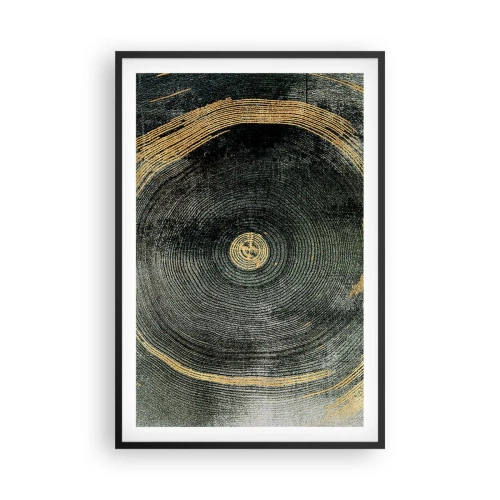 Plagát v čiernom ráme - Zmena a trvanie - 61x91 cm