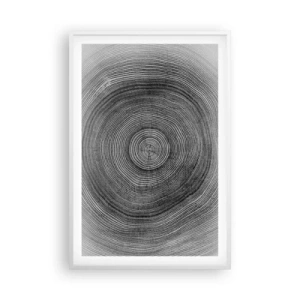 Plagát v bielom ráme - Znamenie doby - 61x91 cm