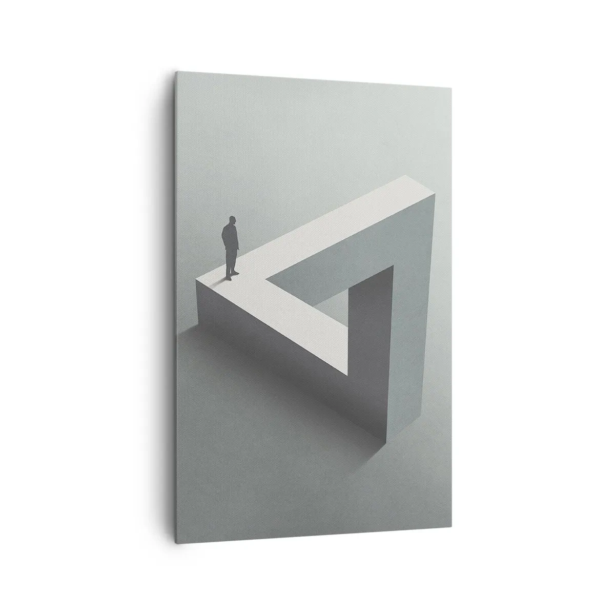 Obraz na plátne - A predsa je to možné - 80x120 cm