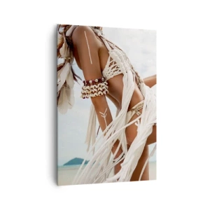 Obraz na plátne - Kňažka slnka - 70x100 cm