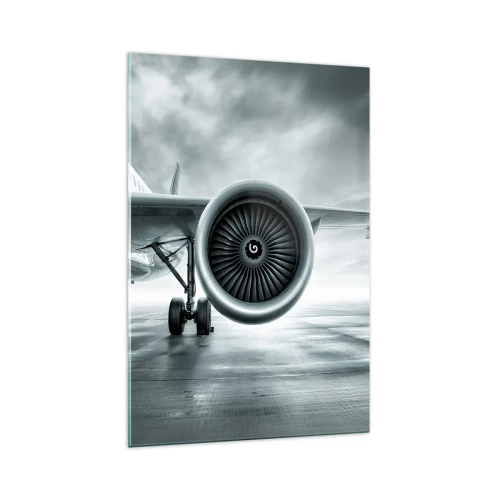 Obraz na skle - Toto je sila! - 70x100 cm