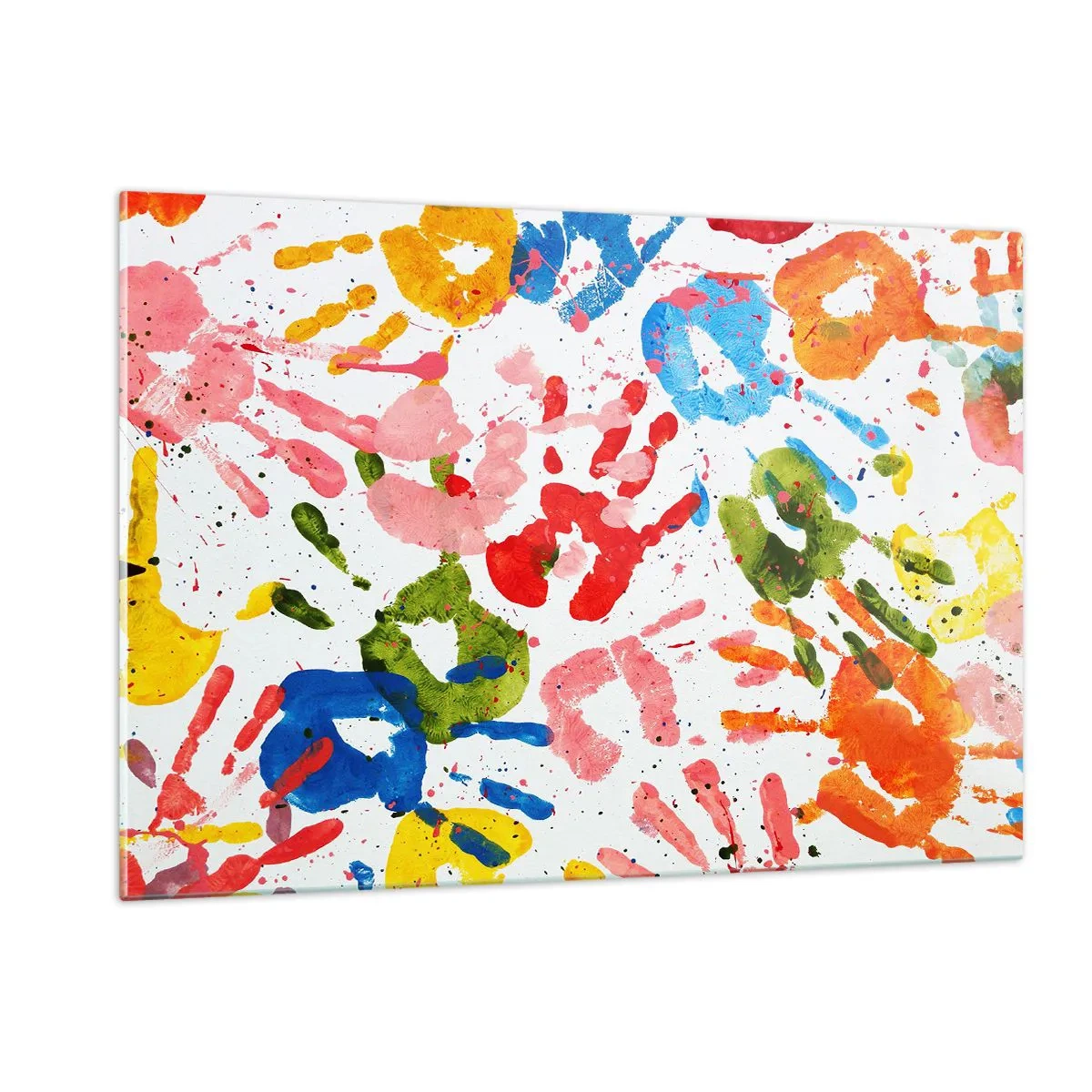 Obraz na skle - Choď v stopách - 120x80 cm