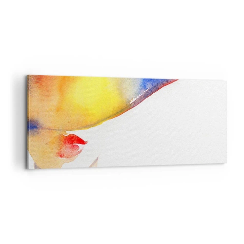 Obraz na plátne - Portrét dámy    - 100x40 cm