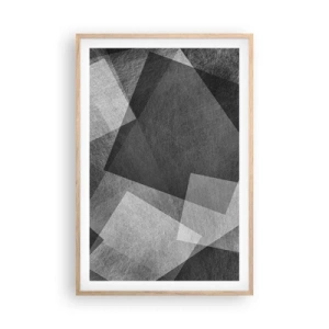 Plagát v ráme zo svetlého duba - Odveký symbol trvalosti a poriadku - 61x91 cm