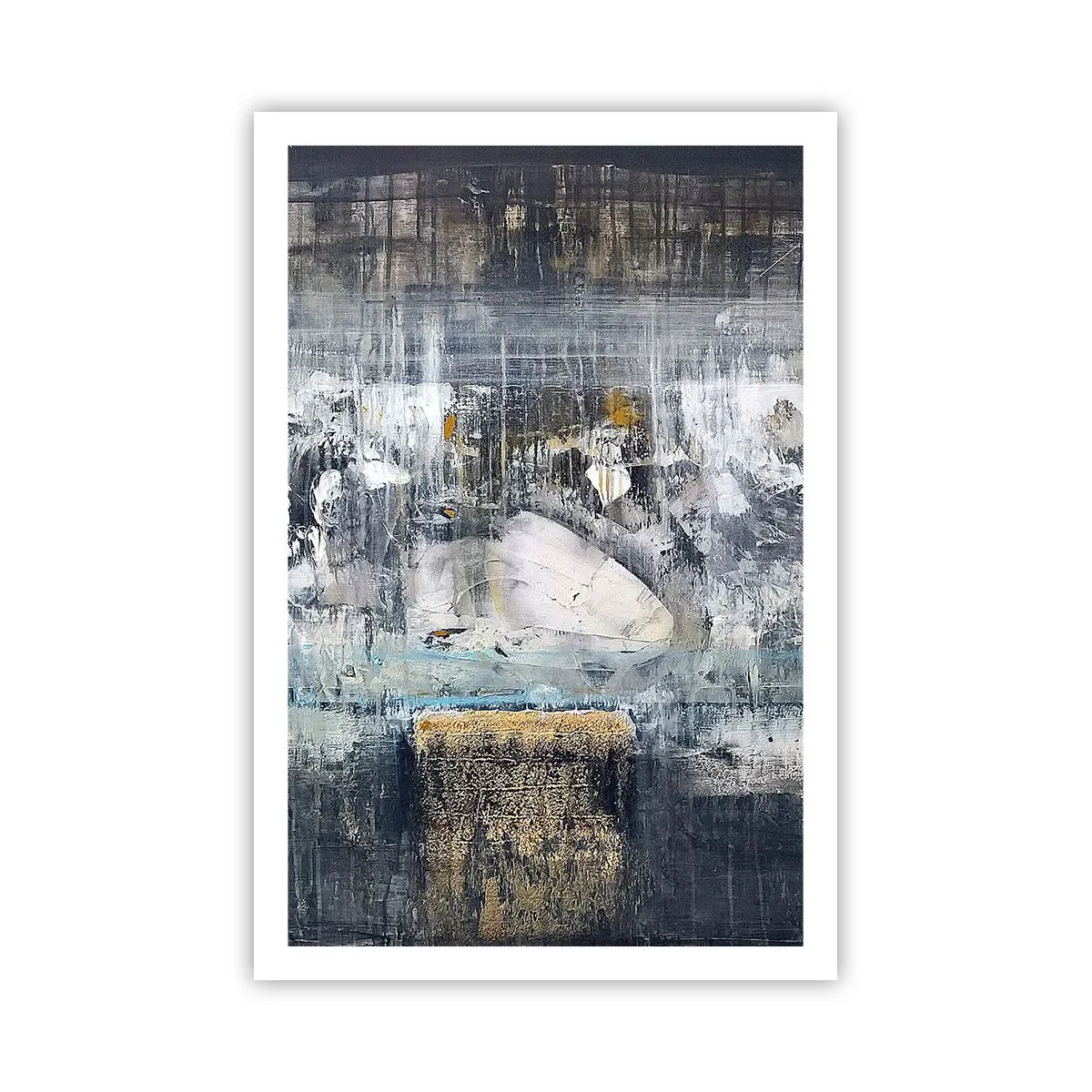 Plagát - Ako na ľade, tak aj na hrude - 61x91 cm