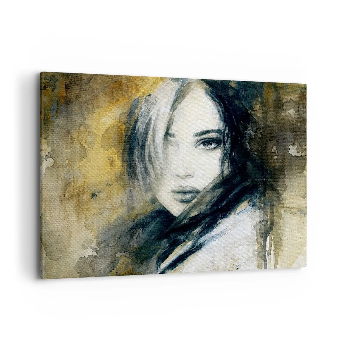Obraz na plátne - viac nevinná alebo zmyselná? - 100x70 cm