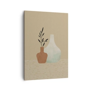 Obraz na plátne - Váza a jej myšlienka - 50x70 cm