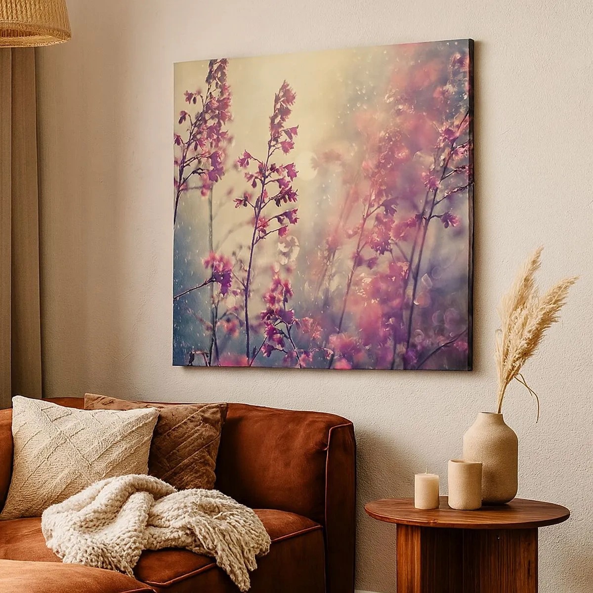 Obraz na plátne - Tajná záhrada - 30x30 cm