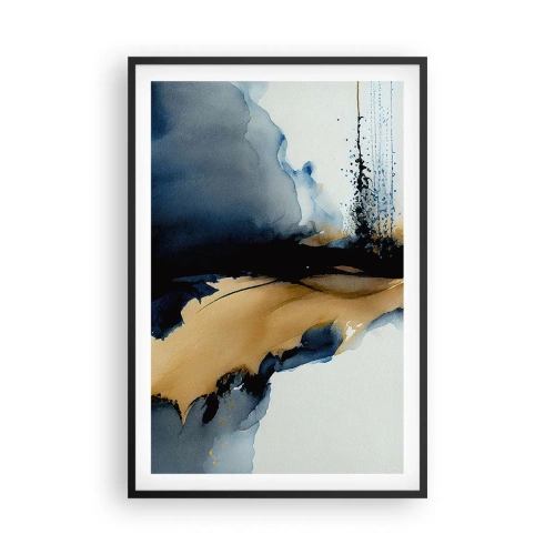 Plagát v čiernom ráme - Za závojom - 61x91 cm