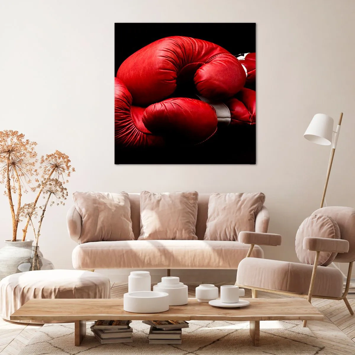Obraz na plátne - Emócie boja za nami - 70x70 cm