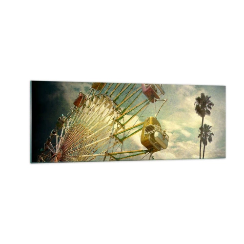 Obraz na skle - Bude, bude zábava… - 140x50 cm