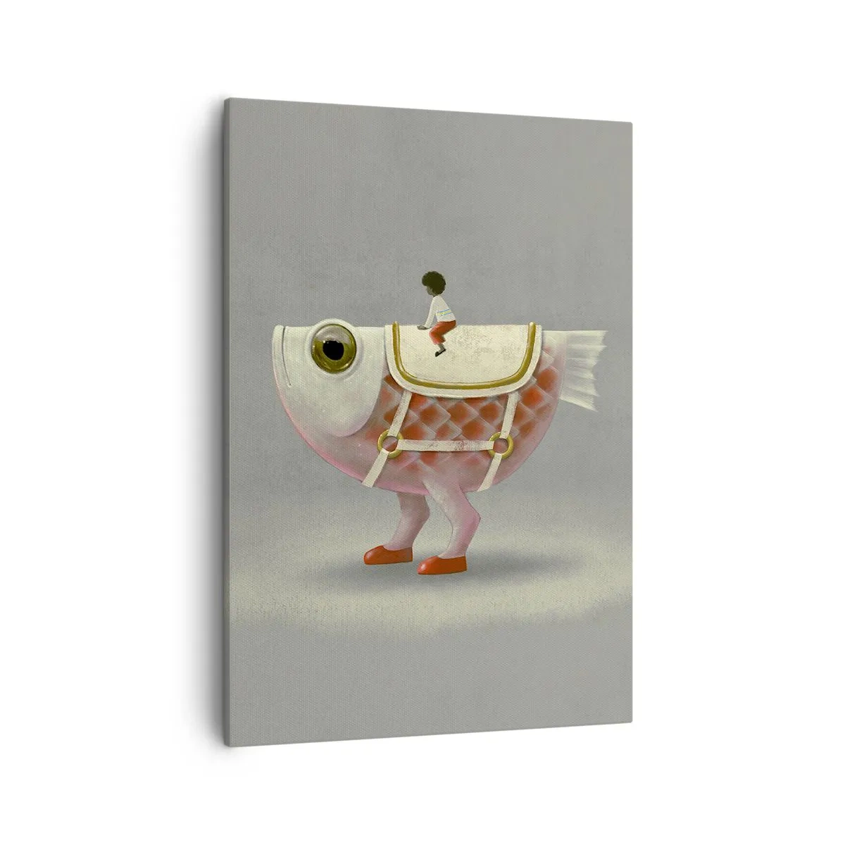 Obraz na plátne - Rybí jazdec - 50x70 cm