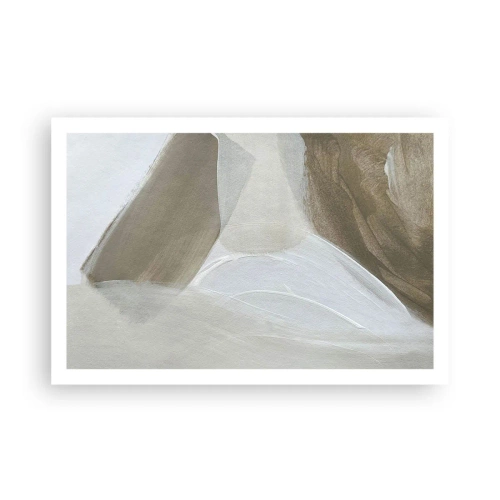 Plagát - Vlna bielej - 91x61 cm