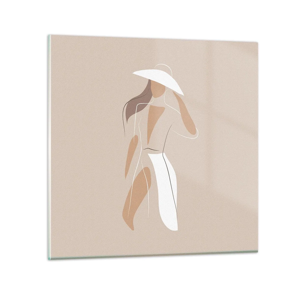 Obraz na skle - Móda je zábava - 70x70 cm