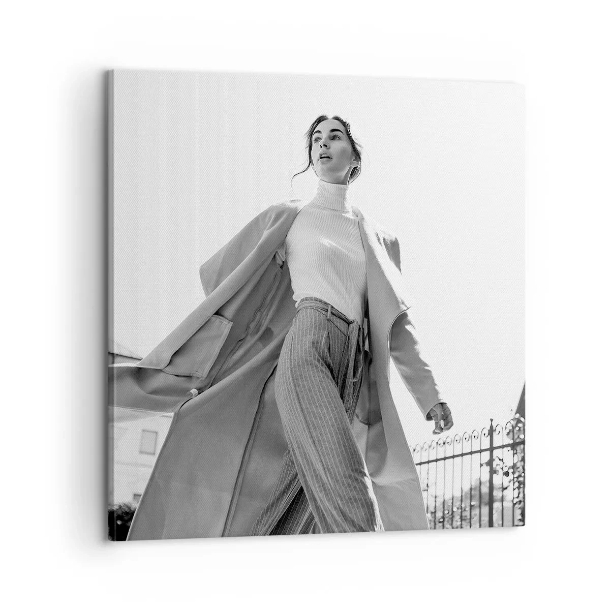 Obraz na plátne - Ideš so mnou? - 60x60 cm