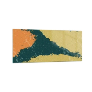 Obraz na skle - Abstrakcia – spomalený pohyb - 120x50 cm