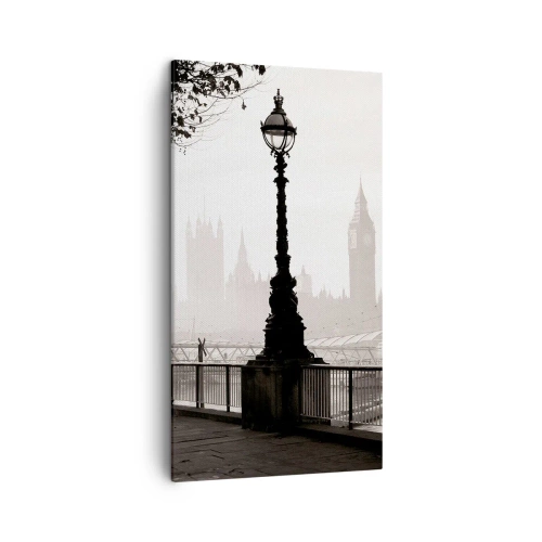 Obraz na plátne - Londýnske ráno - 45x80 cm