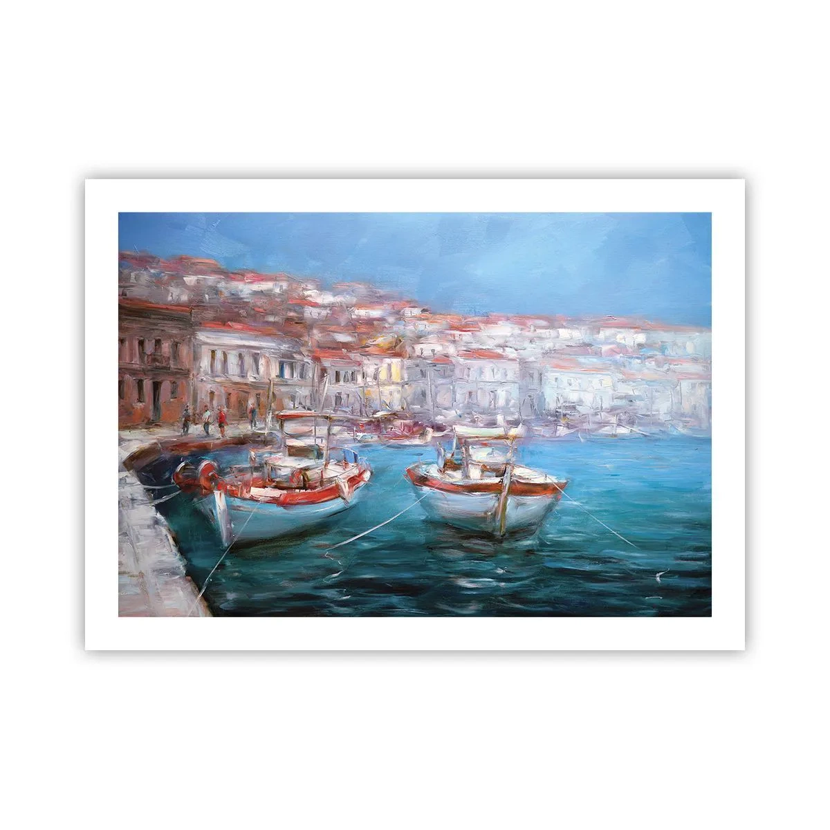 Plagát - Taliansky záliv - 70x50 cm