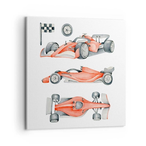 Obraz na plátne - Dobehnúť sen - 60x60 cm