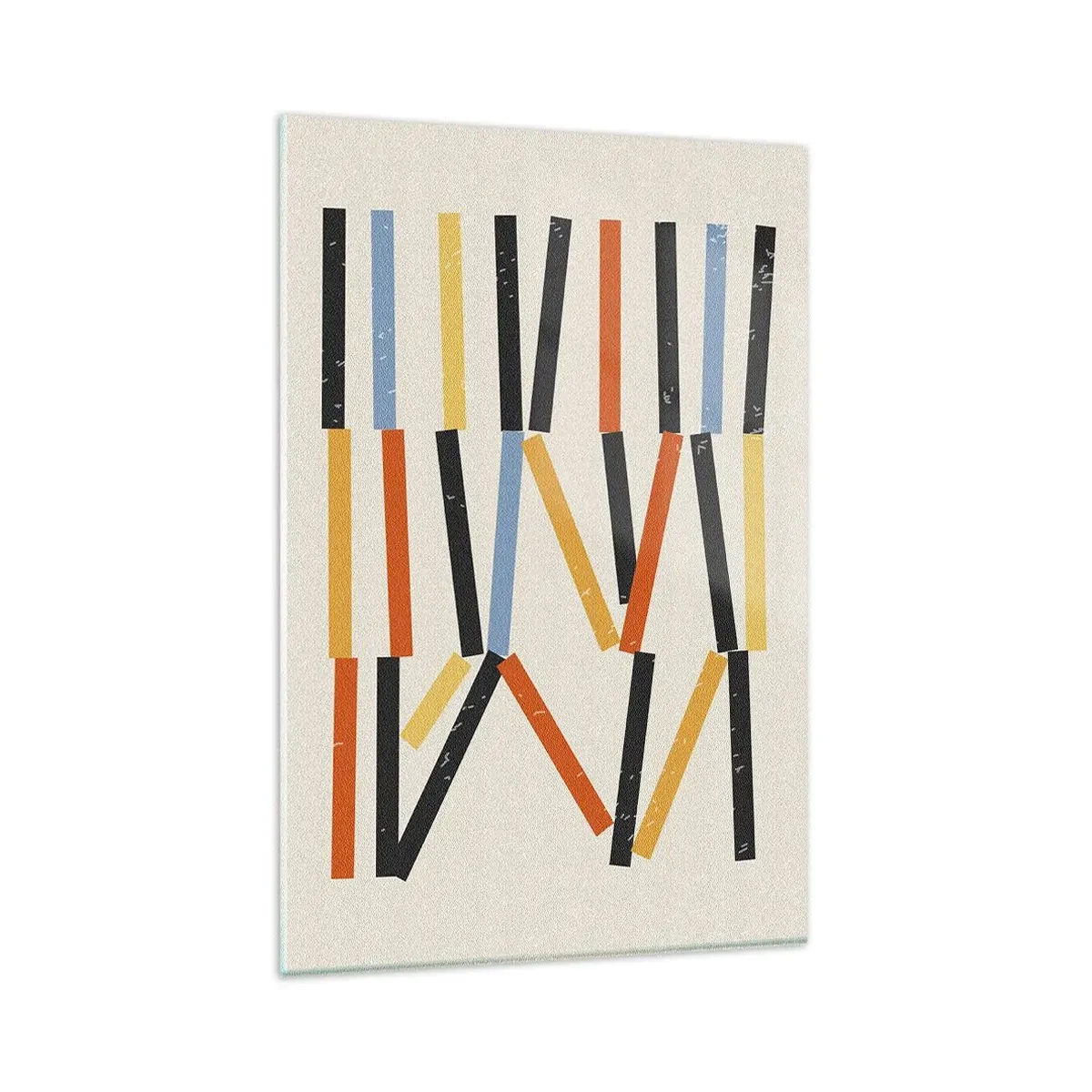 Obraz na skle - Kompozícia na úrovni - 80x120 cm