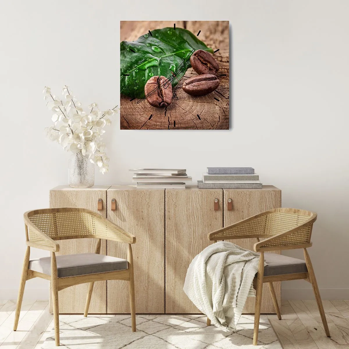 Nástenné hodiny - Najskutočnejšia a čierna - 30x30 cm