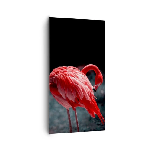 Obraz na plátne - Karmínová báseň prírody - 65x120 cm