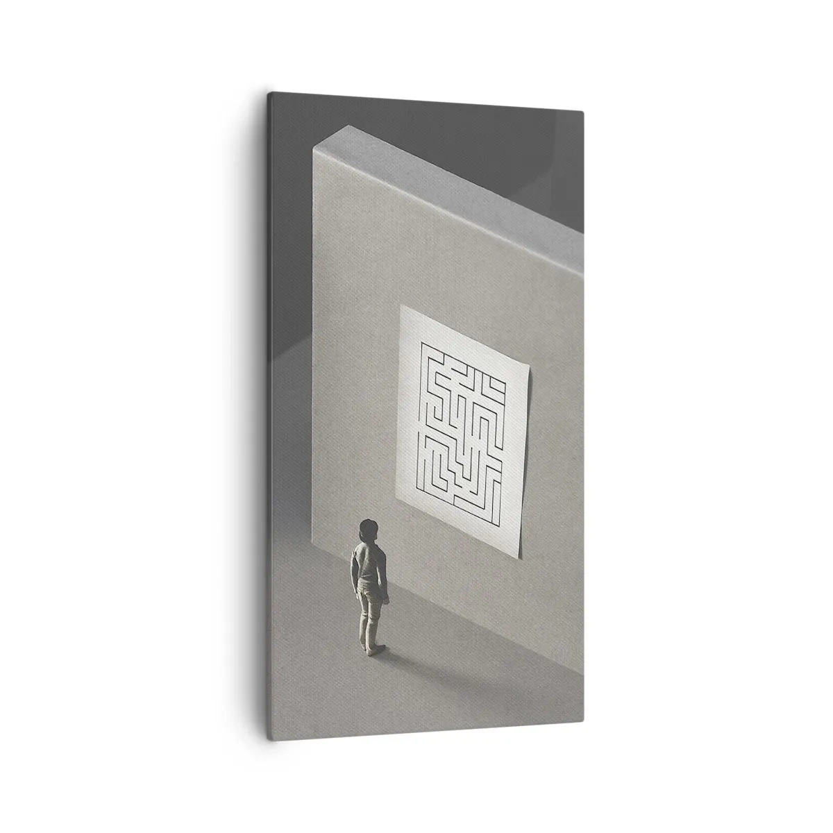 Obraz na plátne - Kde to ale som? - 55x100 cm