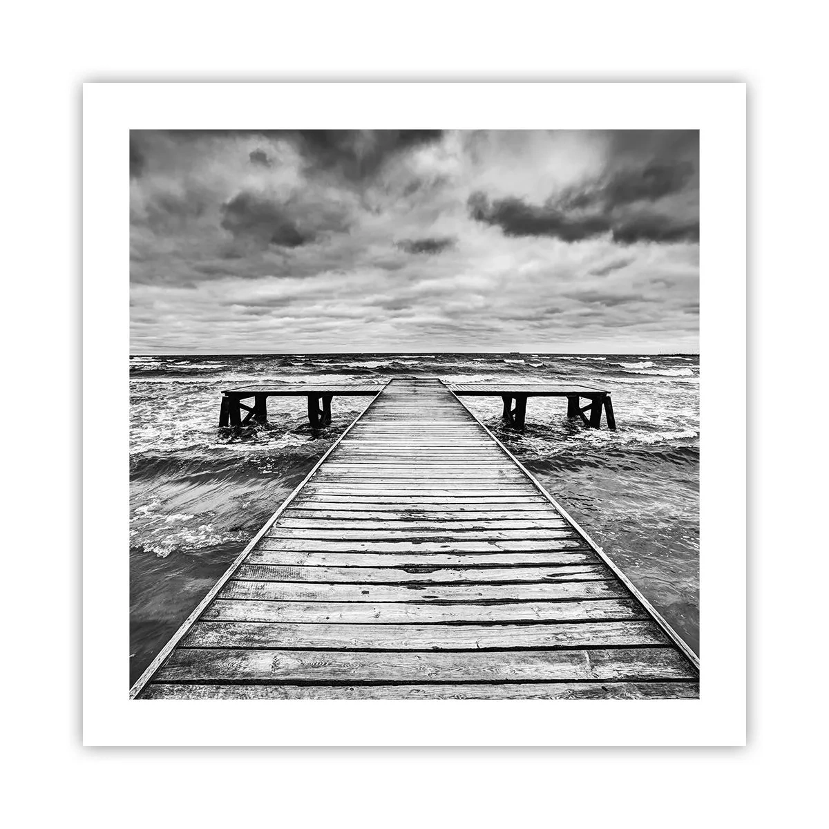 Plagát - Čakám na vietor, čo rozfúka… - 50x50 cm