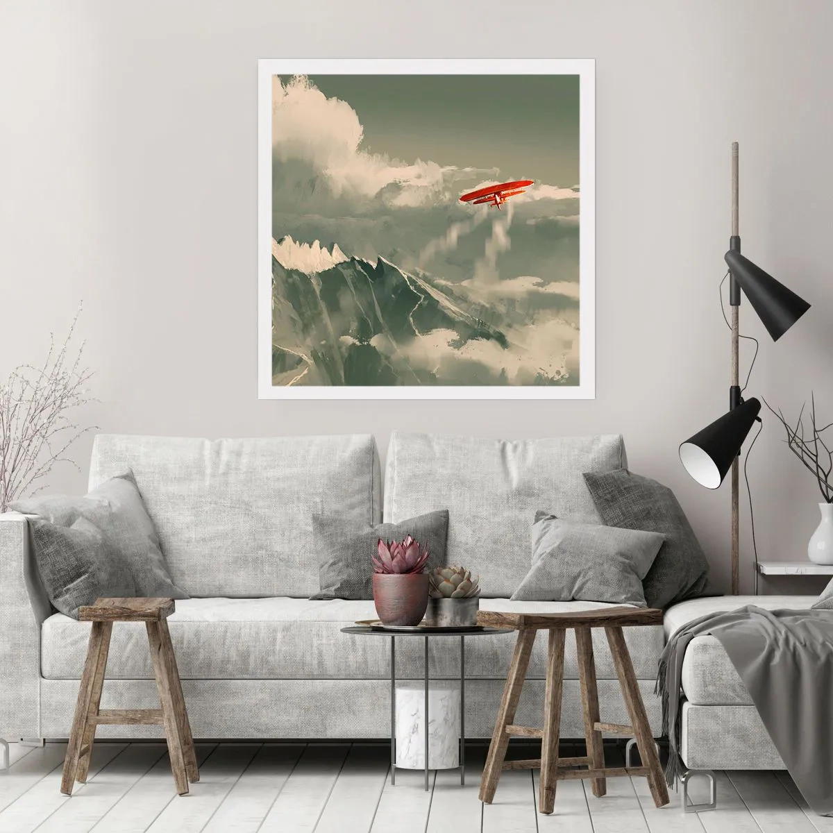 Plagát - Nebojácny priekopník - 30x30 cm